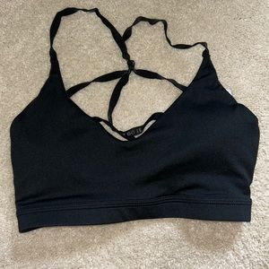 Black Criss cross Nike Sports Bra